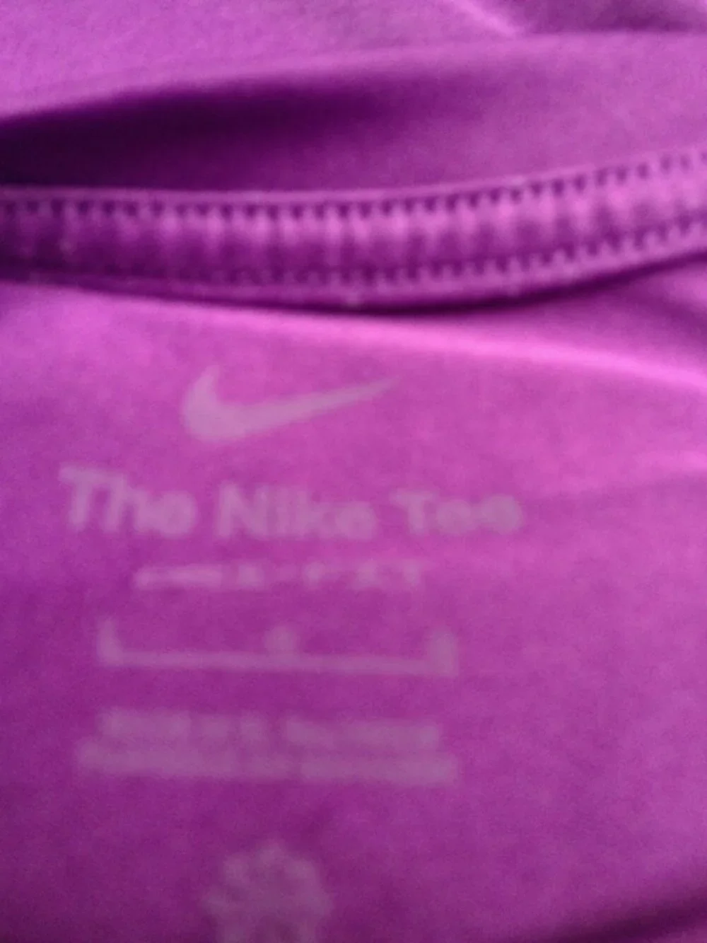 Nike T-Shirt Boy's Size Large Dri-Fit Maroon Short Sleeves Sports Active